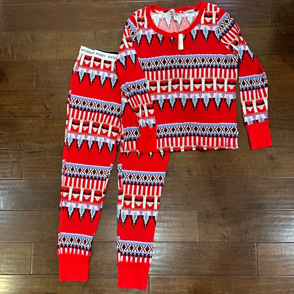 VS Pink Thermal Pajama set